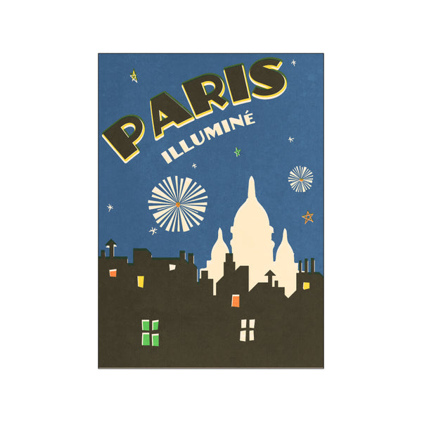 Paris — Art print by Double Merrick from Poster & Frame