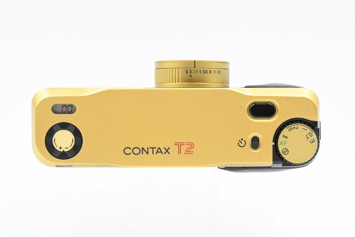 CONTAX T2 Titanium Gold SN. 106588 – FILMCAMERA TOKYO