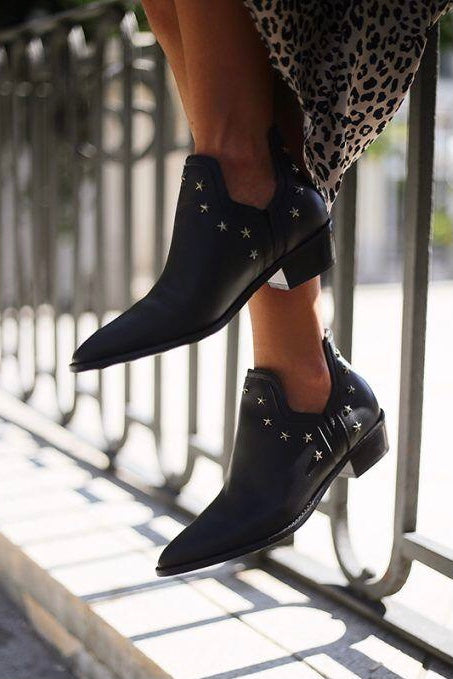 ankle boots black - Micuir