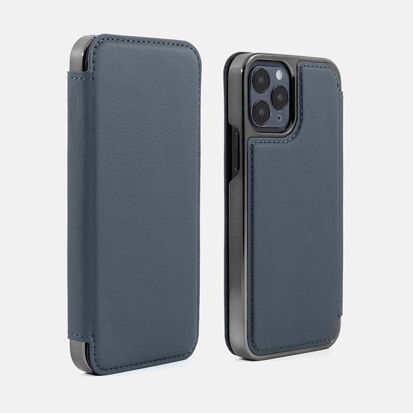 Blake Leather Case For Iphone 12 Mini Seal Grey Greenwich