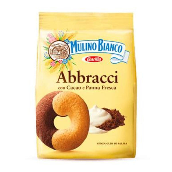 Mulino Bianco Pan di Stelle Biscocrema, Cocoa Cookies with Cocoa Cream