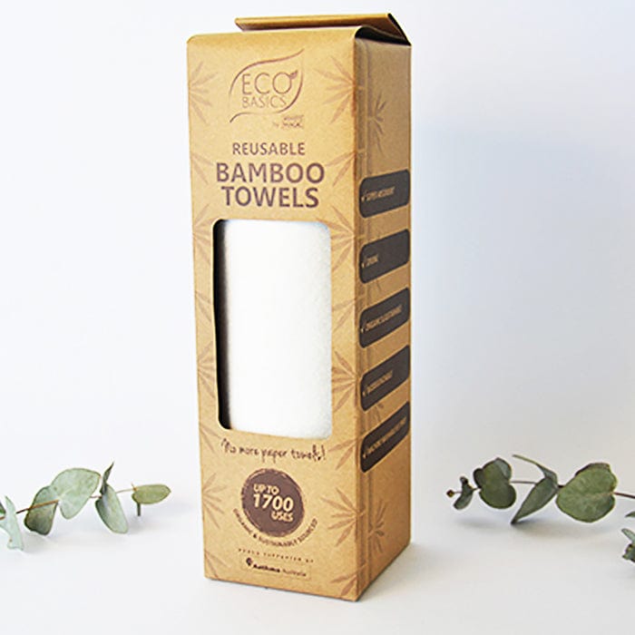 Reusable Bamboo Cleaning Towels - 20 sheets, BeEco