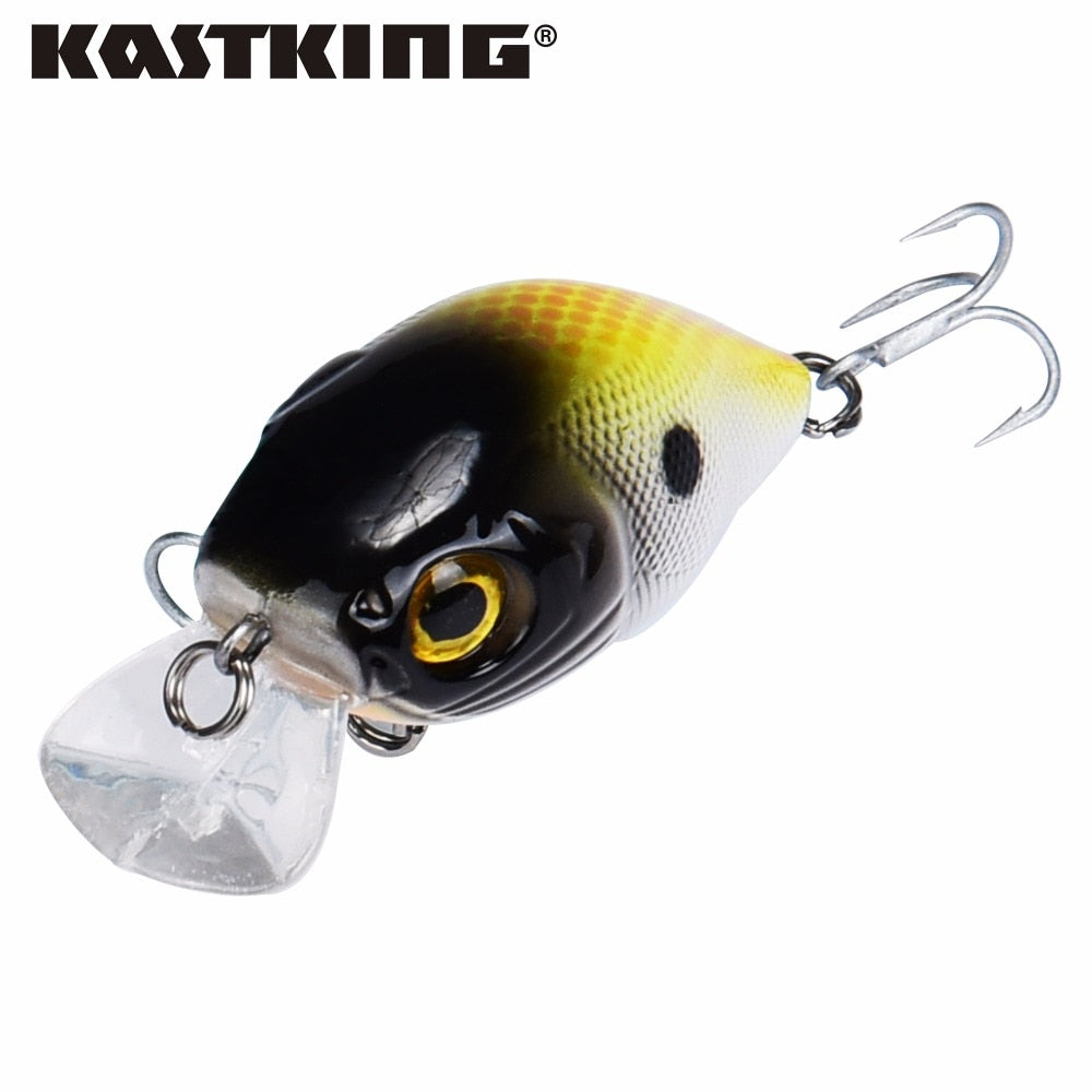 Fishing Lure 007 Fishing Wobblers 3D Eyes Crank Fishing Lure 8Pcs