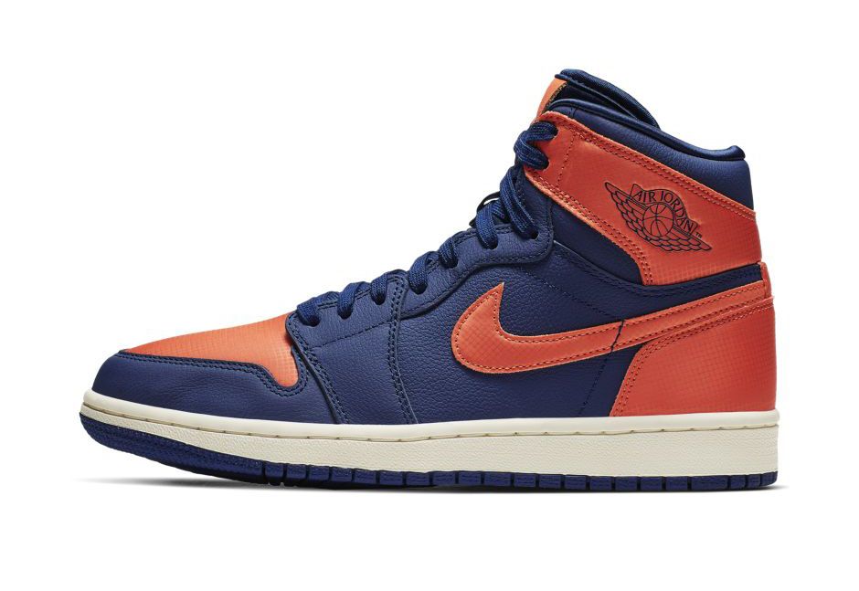 jordan 1 retro high blue void turf orange