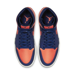 jordan 1 retro high blue void turf orange