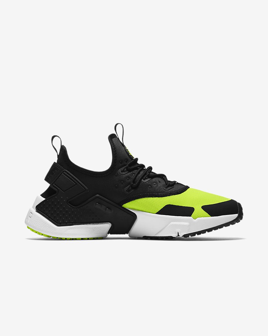 nike air huarache drift black volt