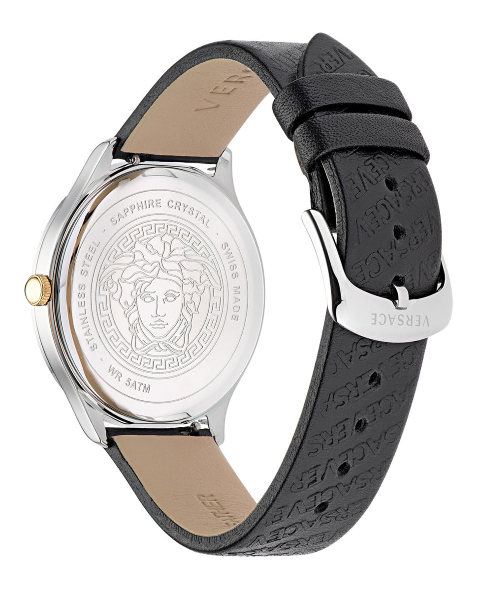 Versace Womens Logo Halo Watches | MadaLuxe Time – Madaluxe Time