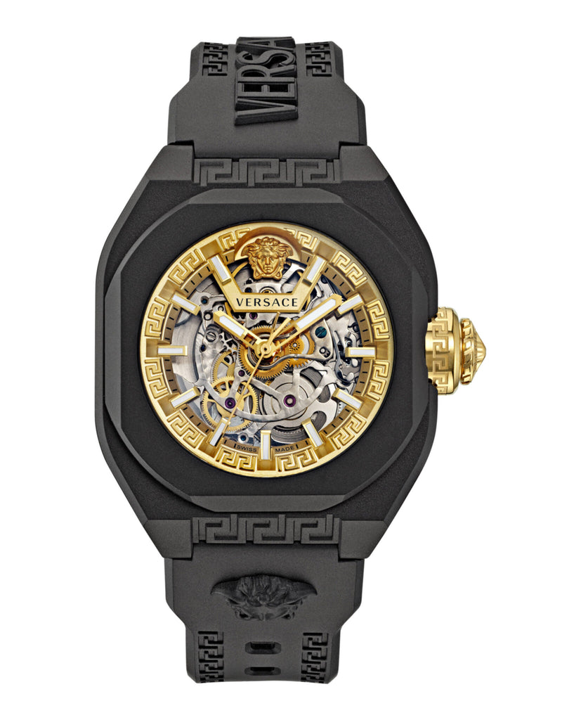 Versace Mens V-Code Watches | MadaLuxe Time – Madaluxe Time