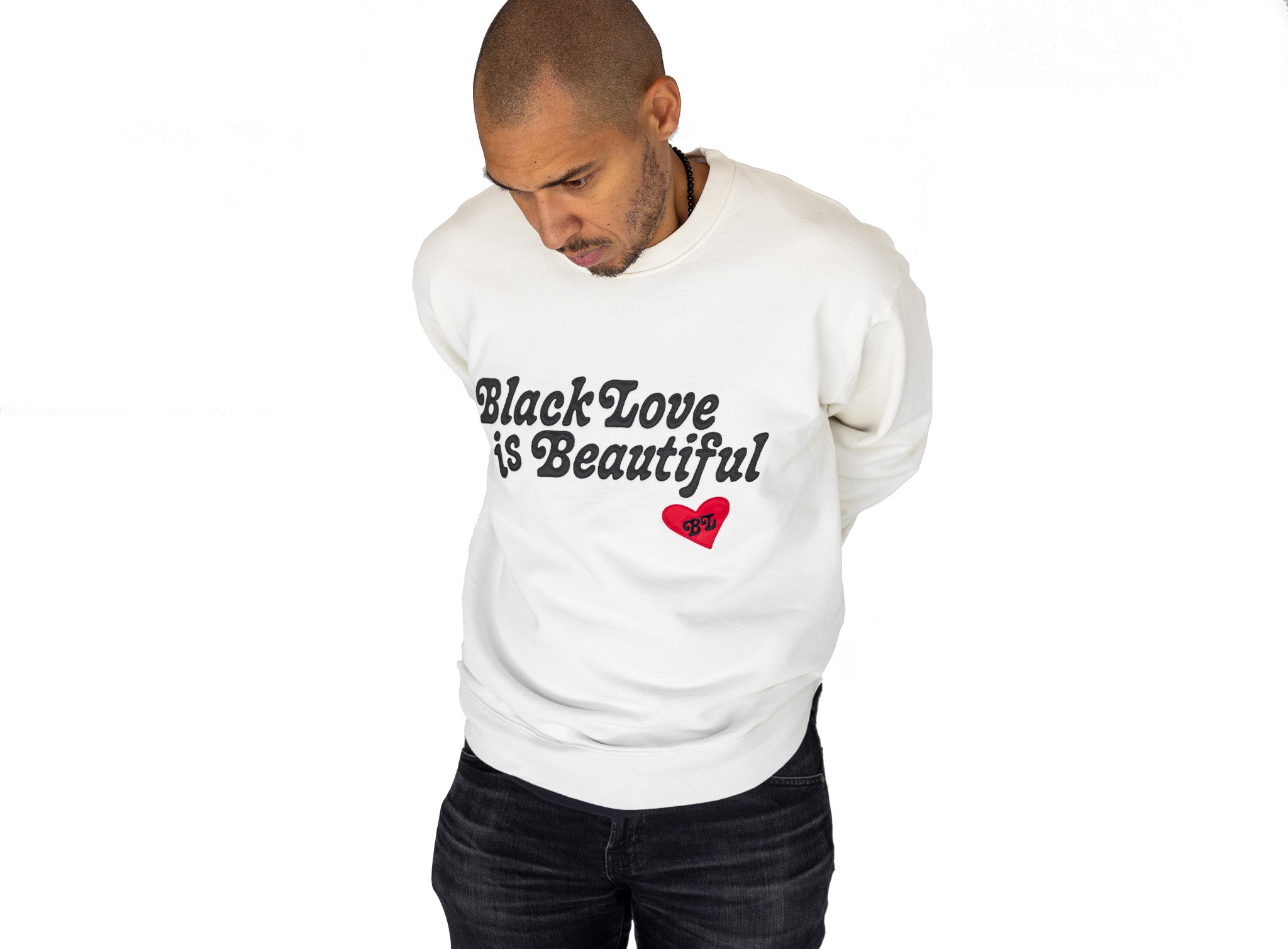 Black love clearance t shirt