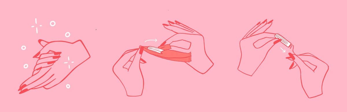 How to insert (and remove) a tampon - with diagrams! |