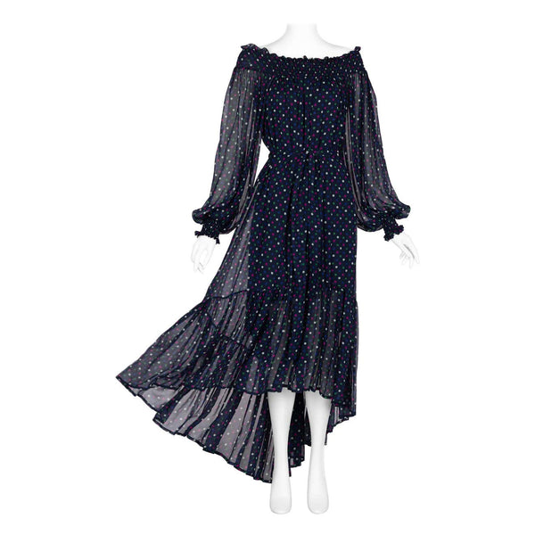 Louis Feraud Soutache Tassel Dress – Embers / Cinders Vintage