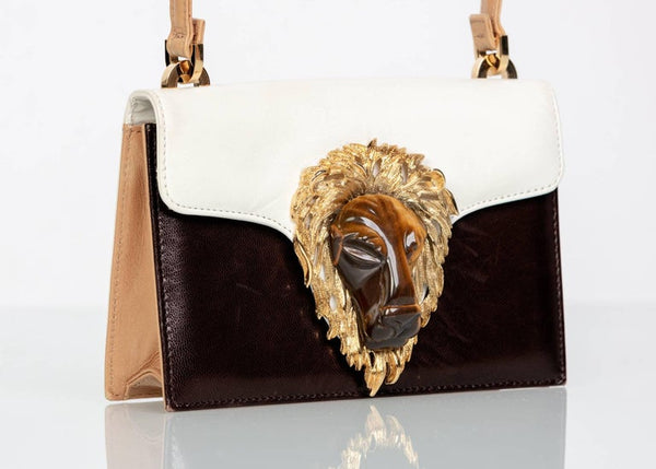 prada bag lion head