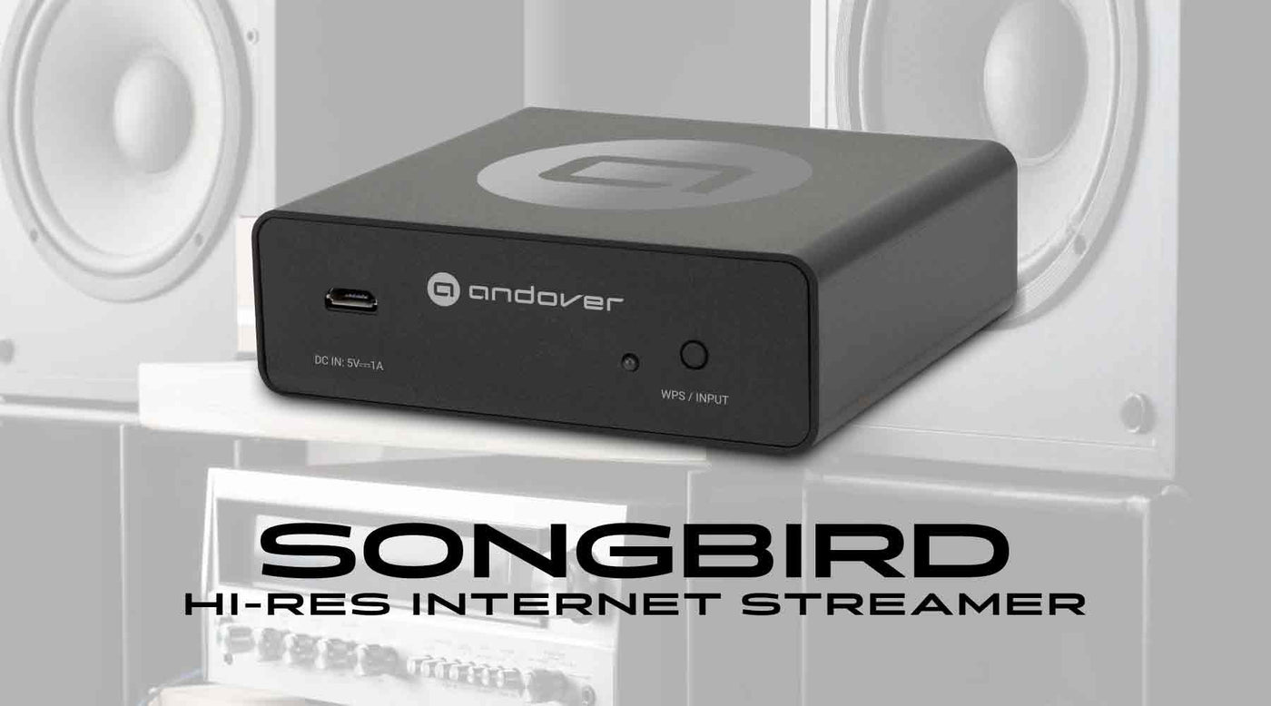 andover audio songbird hi res streamer