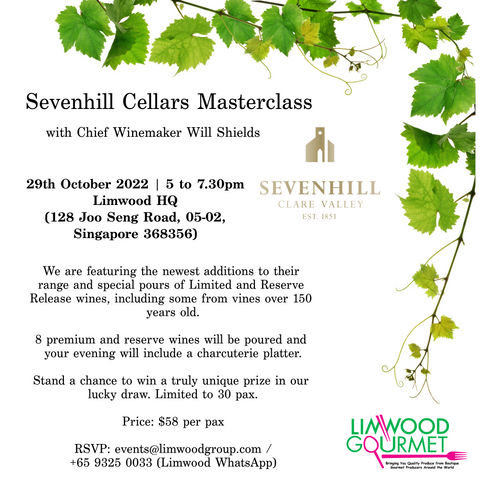 Sevenhill Cellars Masterclass at Limwood