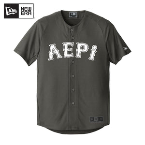 Delt New Era Graphite Baseball Jersey S / Delta Tau Delta