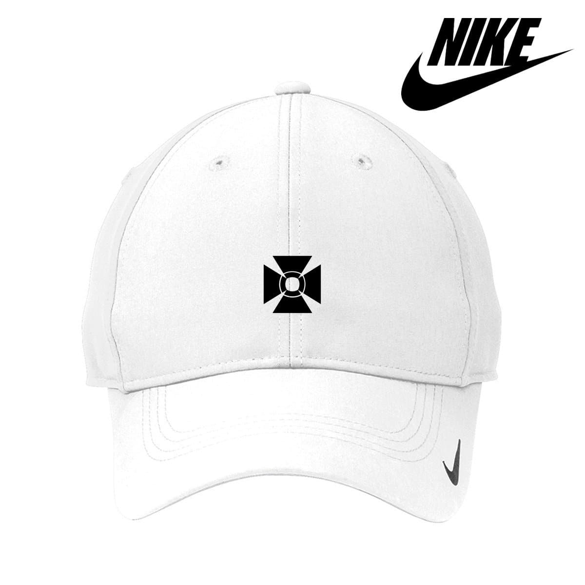 white nike dri fit hat