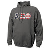 Alpha Sig Stars & Stripes Sewn On Letter Hoodie | Alpha Sigma Phi | Sweatshirts > Hooded sweatshirts