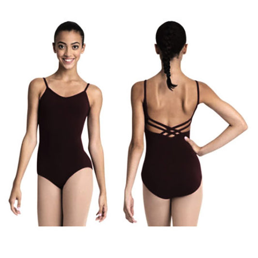 MC802W Adult Camisole Leotard with Built-In BraTek2™ Support - Dance Tampa