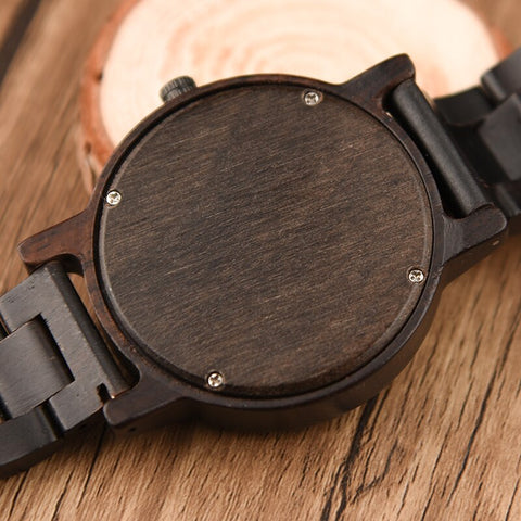 montre en bois