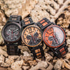 Montres en bois chronographe homme