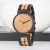 Montres en bois minimalistes couple et unisexe