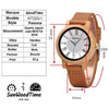 Montre en Bois Femme amazon