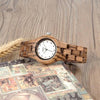 Montre en Bois Femme tendance