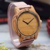 Montre en Bois Femme pas cher