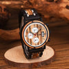 Montres en bois chronographe homme