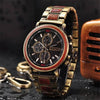 Montres en bois chronographe homme