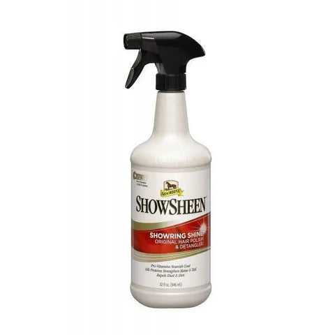 Absorbine Horse ShowSheen Hair Polish & Detangler Spray 32 oz.