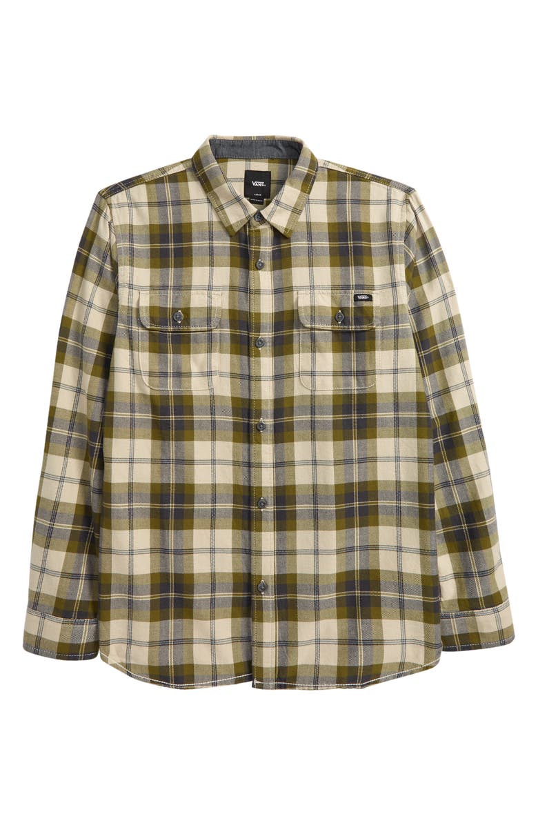 Vans Box Flannel Shirt Sycamore Black