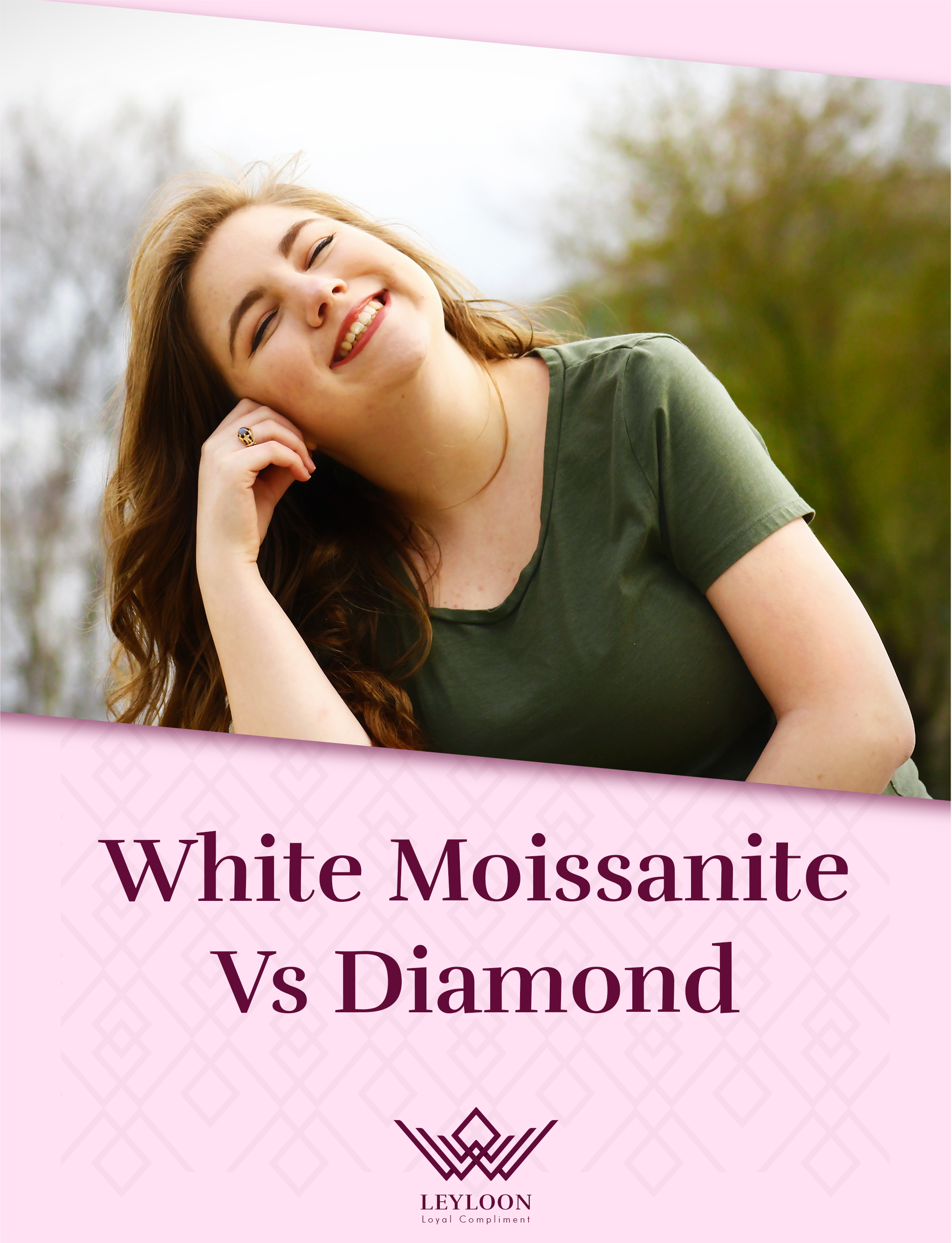 White Moissanite Vs. Diamond