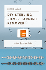 DIY Sterling Silver Tarnish Remover - SECRET Method using Baking Soda 