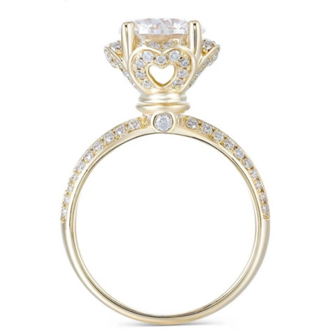 Top 3 Under $6000 Vintage Moissanite Engagement Rings