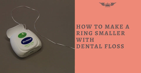 HOW TO MAKE A RING SMALLER WITH DENTAL FLOSS QUICKLY – Leyloon Jewelry
