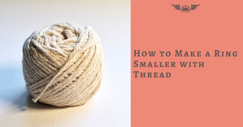 How to Make a Ring Smaller with Thread – Leyloon Jewelry