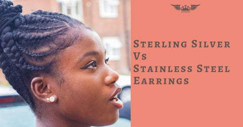 Sterling Silver Vs Stainless Steel Earrings