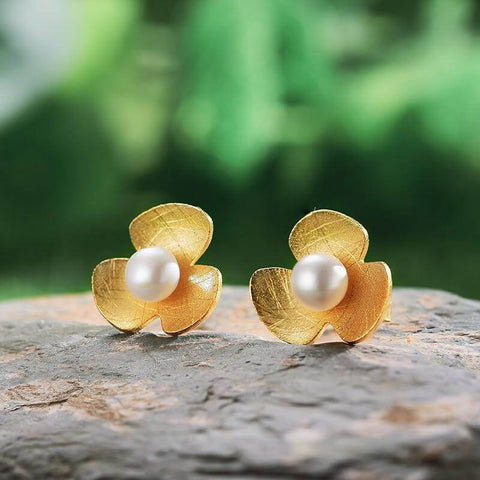 Freshwater Pearl Station Drop Earrings in 14k Yellow Gold by Lali - Nelson  Coleman Jewelers