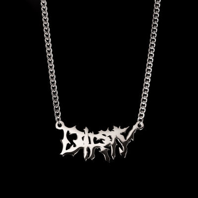 Dirty Nameplate Chain | Personal Fears | Sexy Jewelry