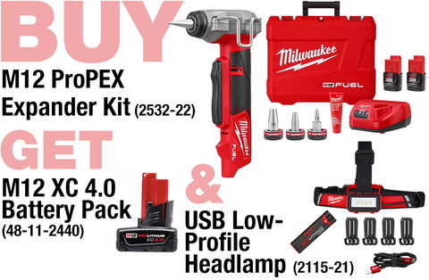 Milwaukee 2532-22 E-Rebate Bonus Offer