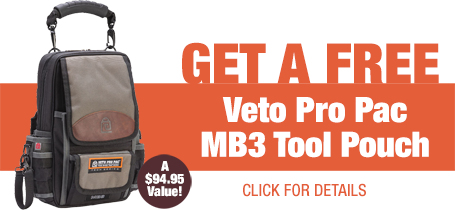 Veto Pro Pac MB3 Tool Pouch Promo