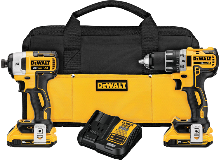 DeWalt DCK283D2 2-Tool Cordless Combo Kit