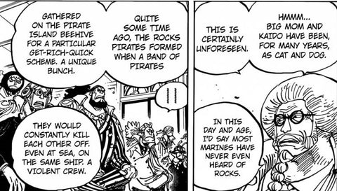 Rocks Pirates Crazy New Information Op Chapter 957