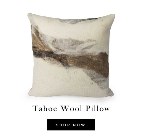 Tahoe Wool Pillow - shop now
