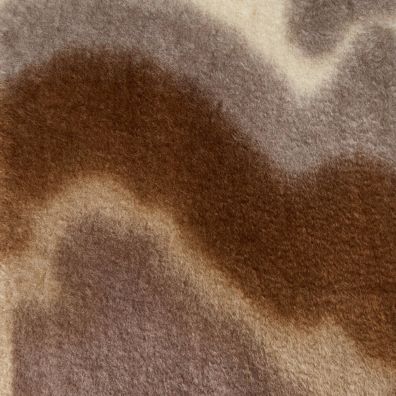 Mantas Ezcaray Oversized, Tie-Dye Mohair Throw