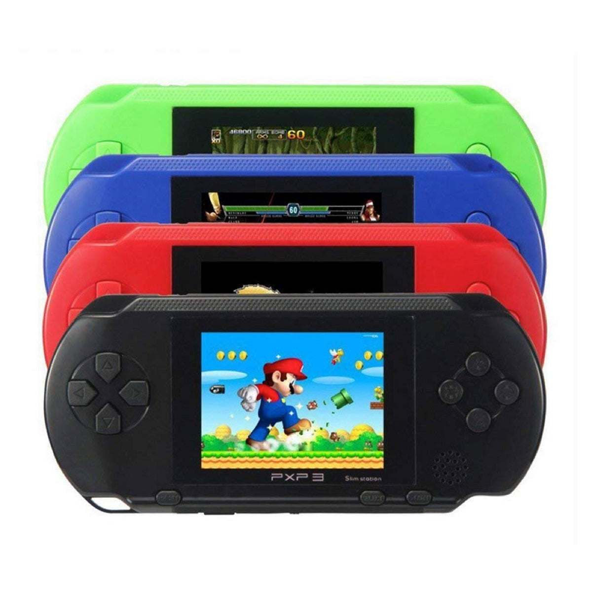 PXP3 Portable Handheld Video Game System with 150+ Games - All Colors