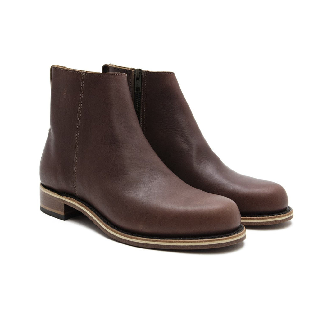 HELM Pablo Moto Boot in Brown for Women