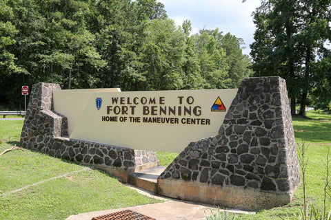 Welcome to Fort Benning Sign