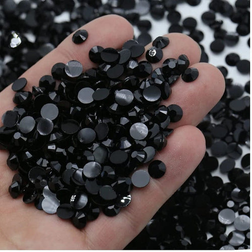 hildie & Jo 2mm Black Aurora Borealis Plastic Seed Beads - Seed Beads - Beads & Jewelry Making